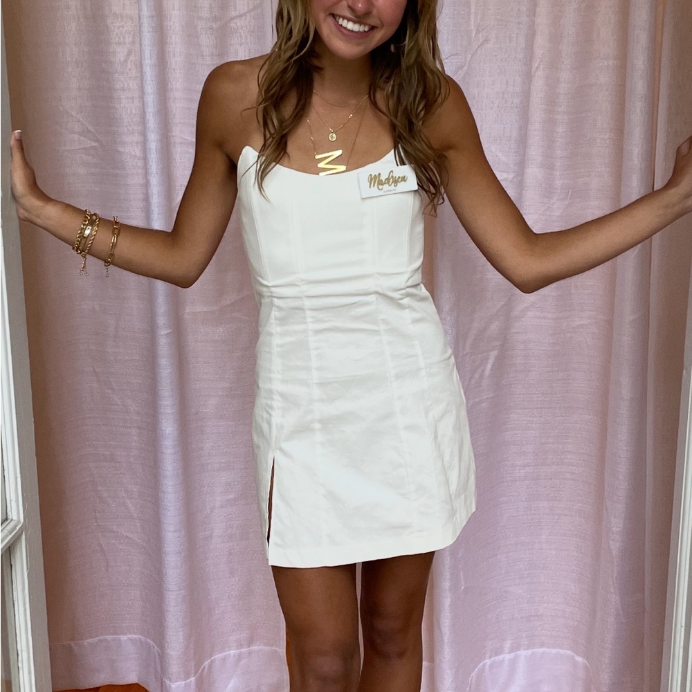 White Fox Boutique Change the Tune Strapless Dress